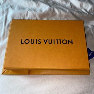 Louis Vuitton Box and Bag 12”L x 8”W x 2”H
